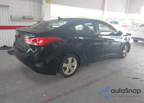 2012 Hyundai Elantra Gls from USA, damaged, VIN 5NPDH4AE5CH109962